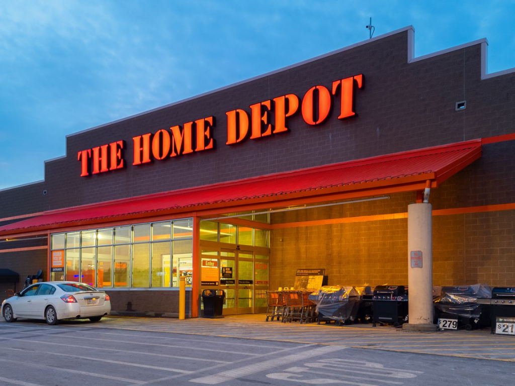 the Home Depot 