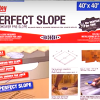 Oatey Perfect Slope Installation