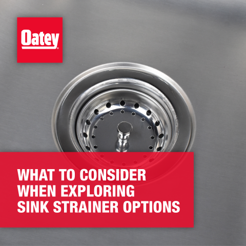 How to Choose the Right Sink Strainer