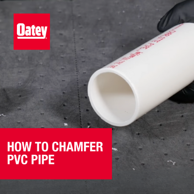 How to Chamfer PVC Pipes